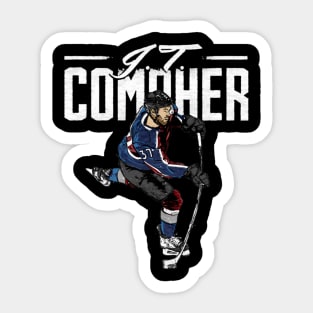 j.t. compher retro Sticker